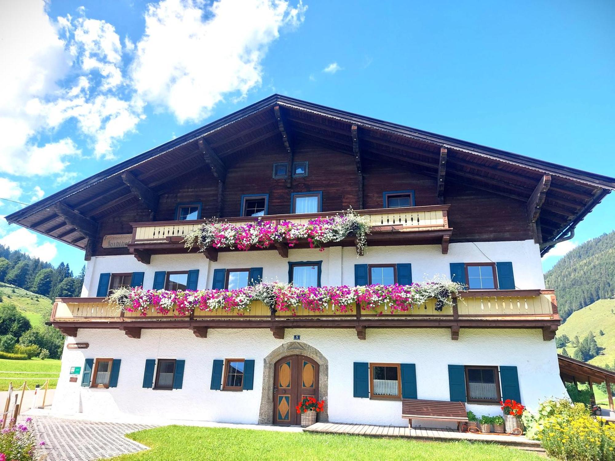 Ferienwohnungen Foidlhof Hochfilzen Exteriér fotografie